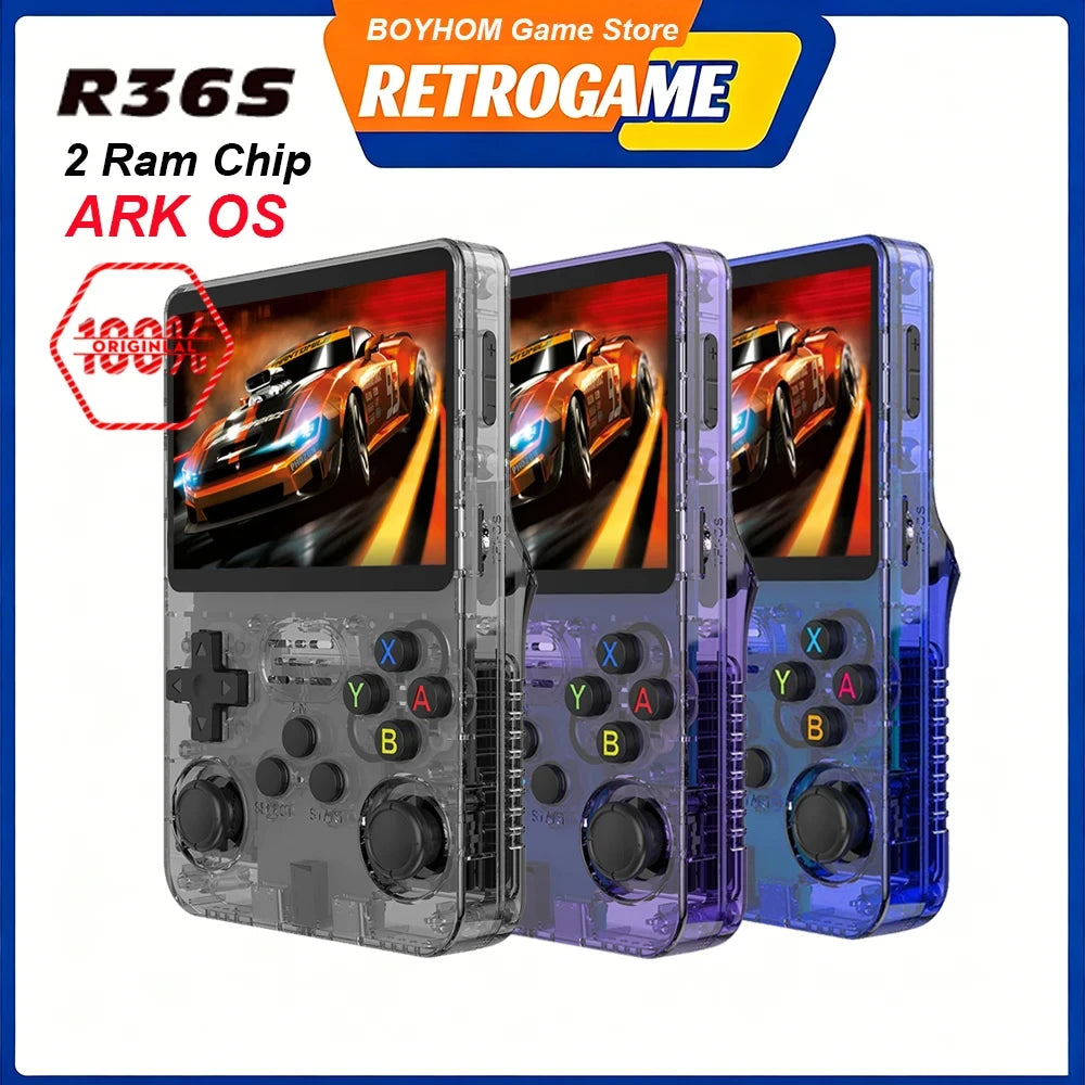 Retro Handheld Video Game Console