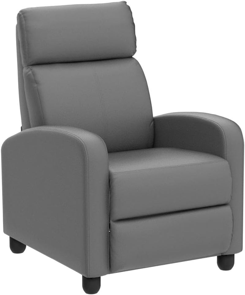 Yaheetech Recliner Chair Set of 2 Faux Leather Home Theater Seating