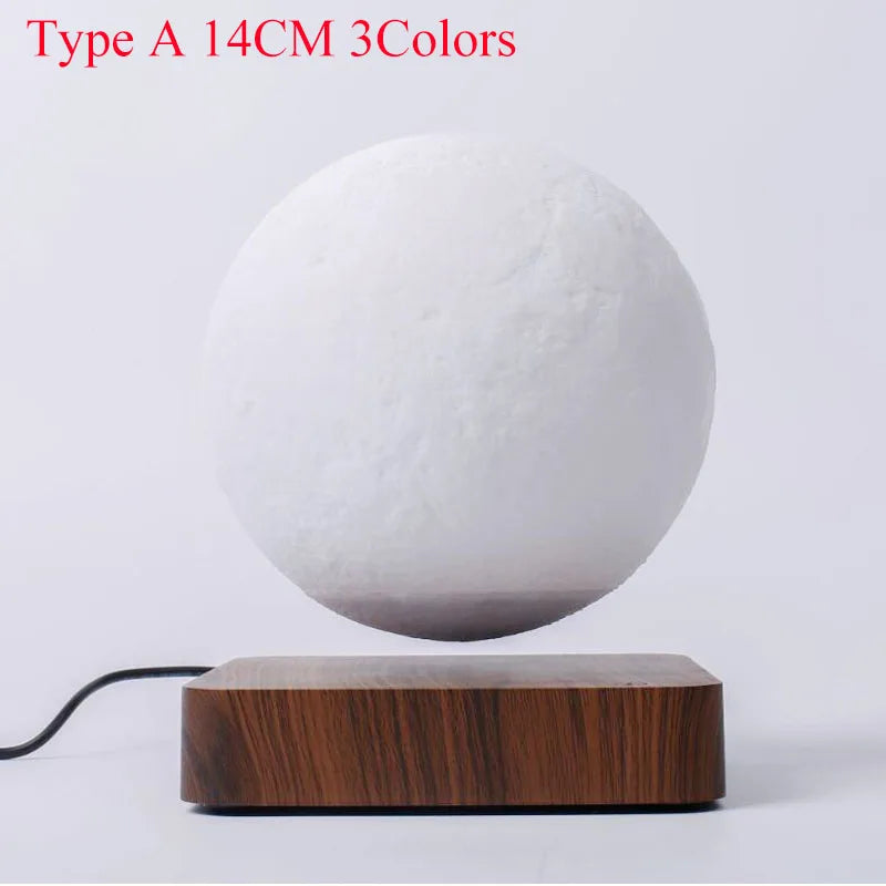 ZK30 Levitating Moon Lamp Night Light Floating 3D Printing LED Moon