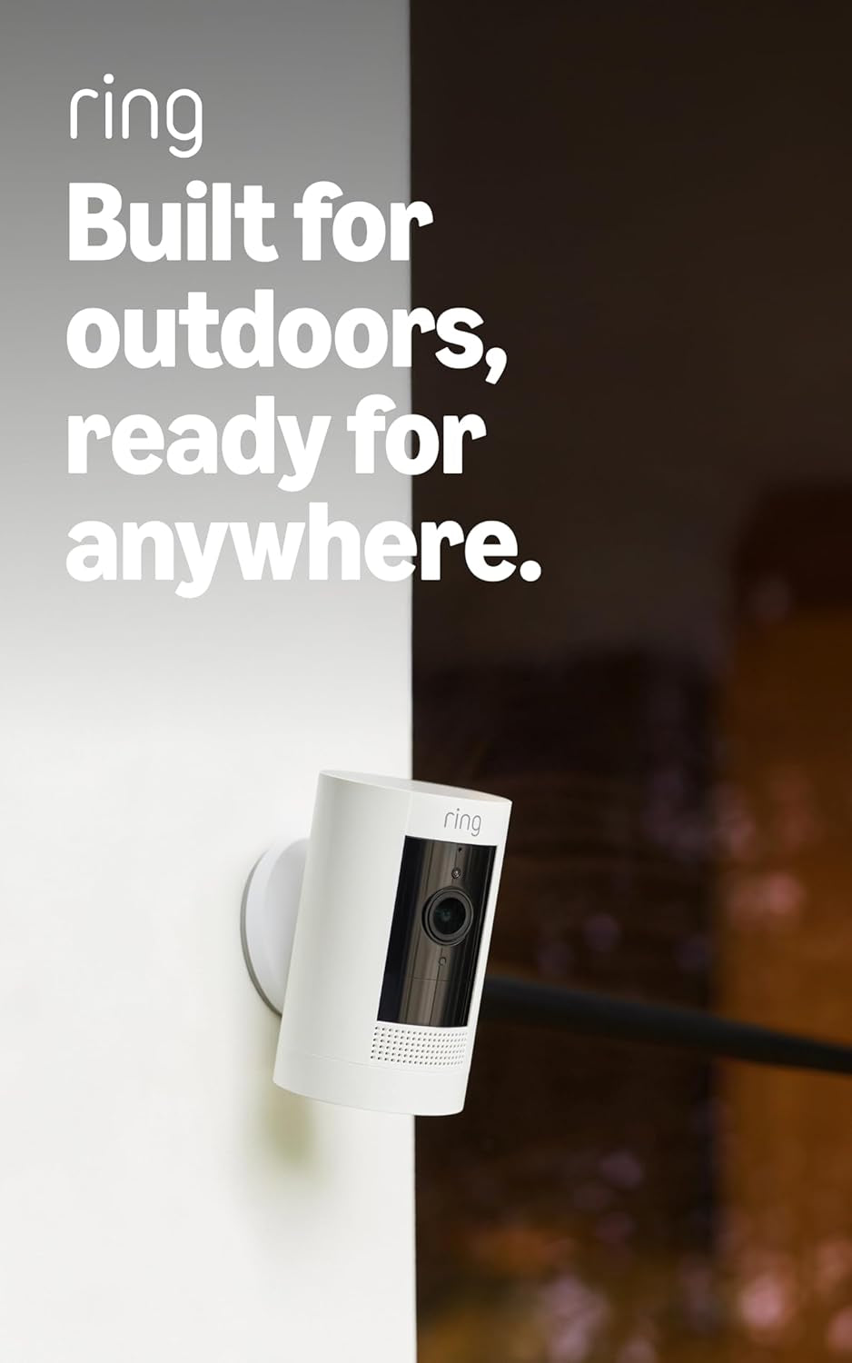 Outdoor Cam (Stick up Cam), Weather-Resistant Home or Business HD