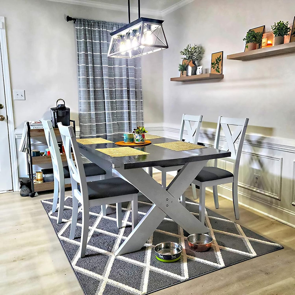 5-Light Pendant Lights Fixture, Farmhouse Chandeliers for Dining Room,