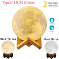 ZK30 Levitating Moon Lamp Night Light Floating 3D Printing LED Moon
