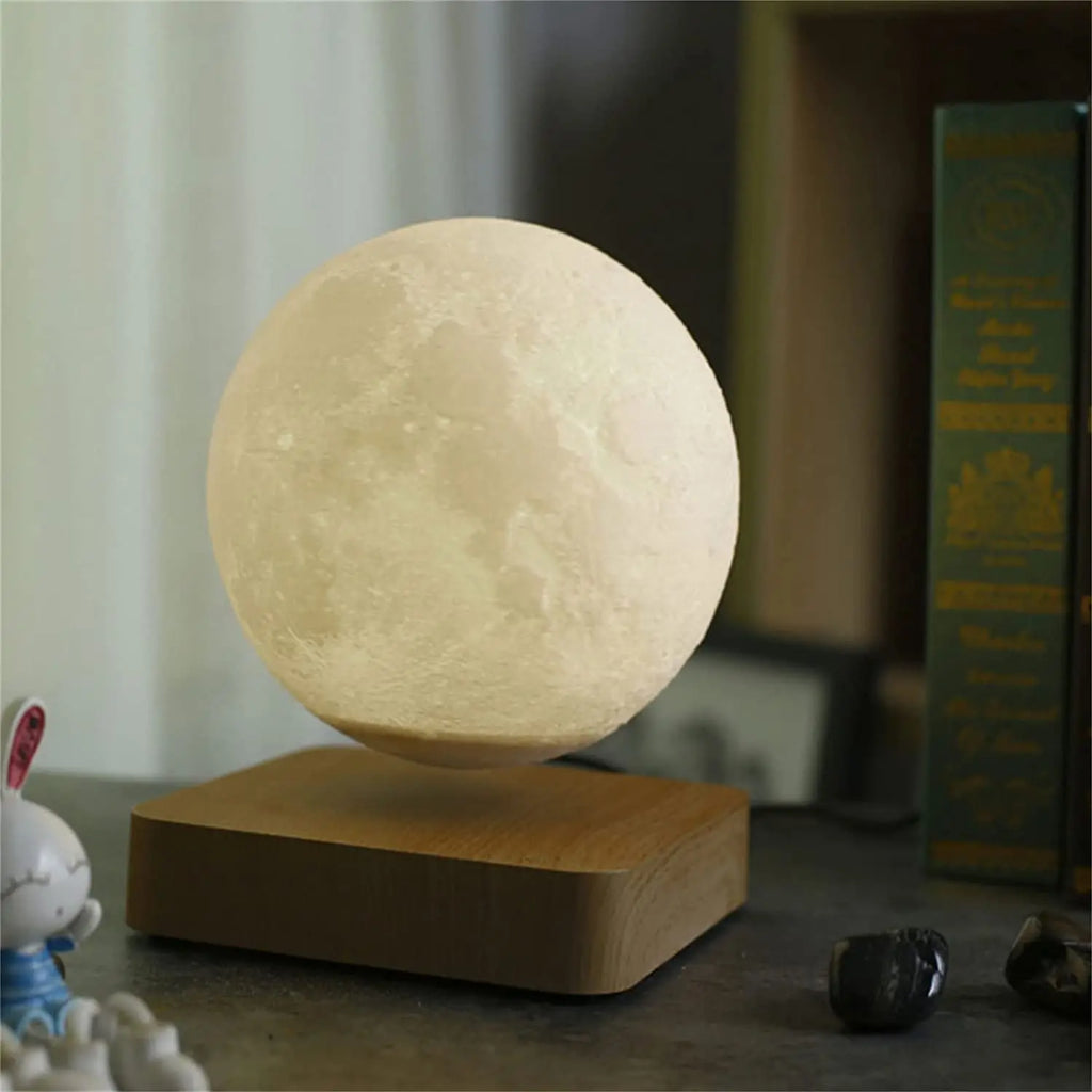 ZK30 Levitating Moon Lamp Night Light Floating 3D Printing LED Moon