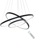 Modern LED Chandelier Lighting Dimmable Ceiling Dining Room Chandeliers