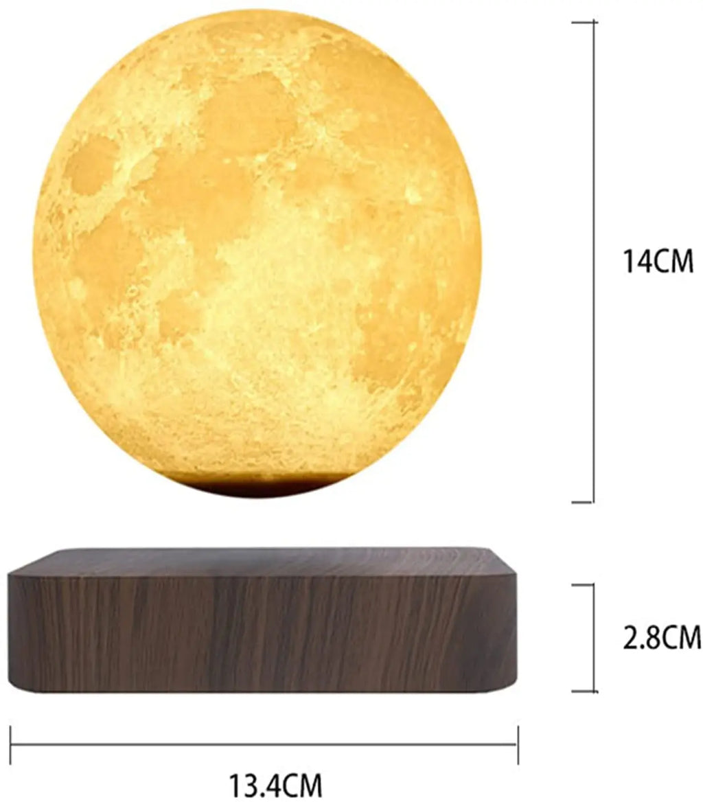 ZK30 Levitating Moon Lamp Night Light Floating 3D Printing LED Moon