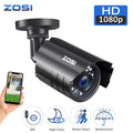 1080P HD TVI Security Camera, 4 in 1 Wired Security Camera
