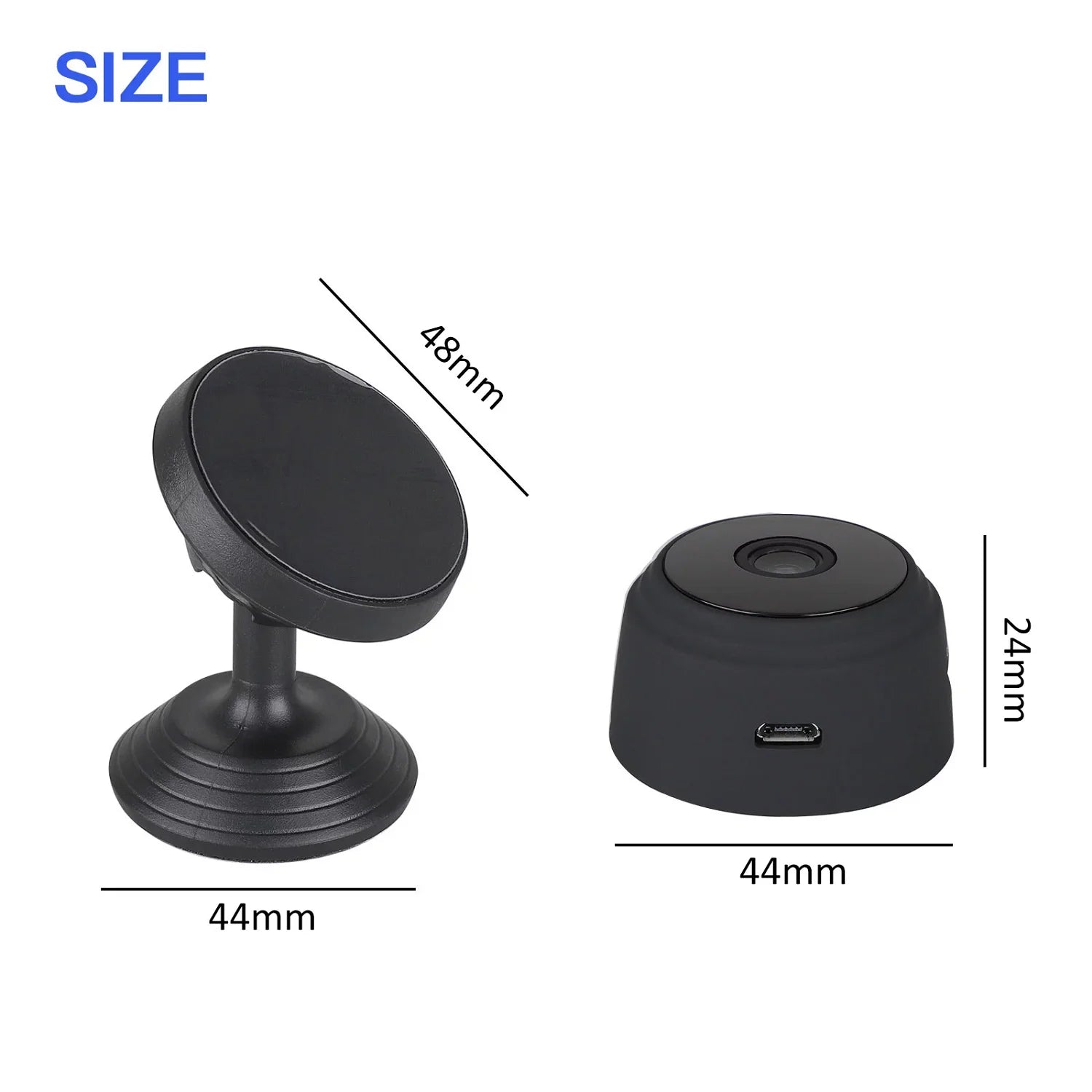 SZDUDU Mini Wireless Security Camera, Full HD 720P Portable Small HD
