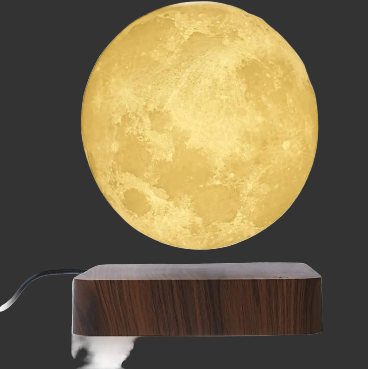 ZK30 Levitating Moon Lamp Night Light Floating 3D Printing LED Moon
