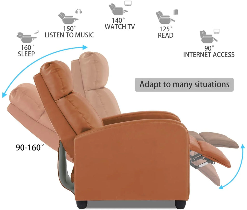 Recliner Chair for Living Room Furniture Home Theater Seating Glider