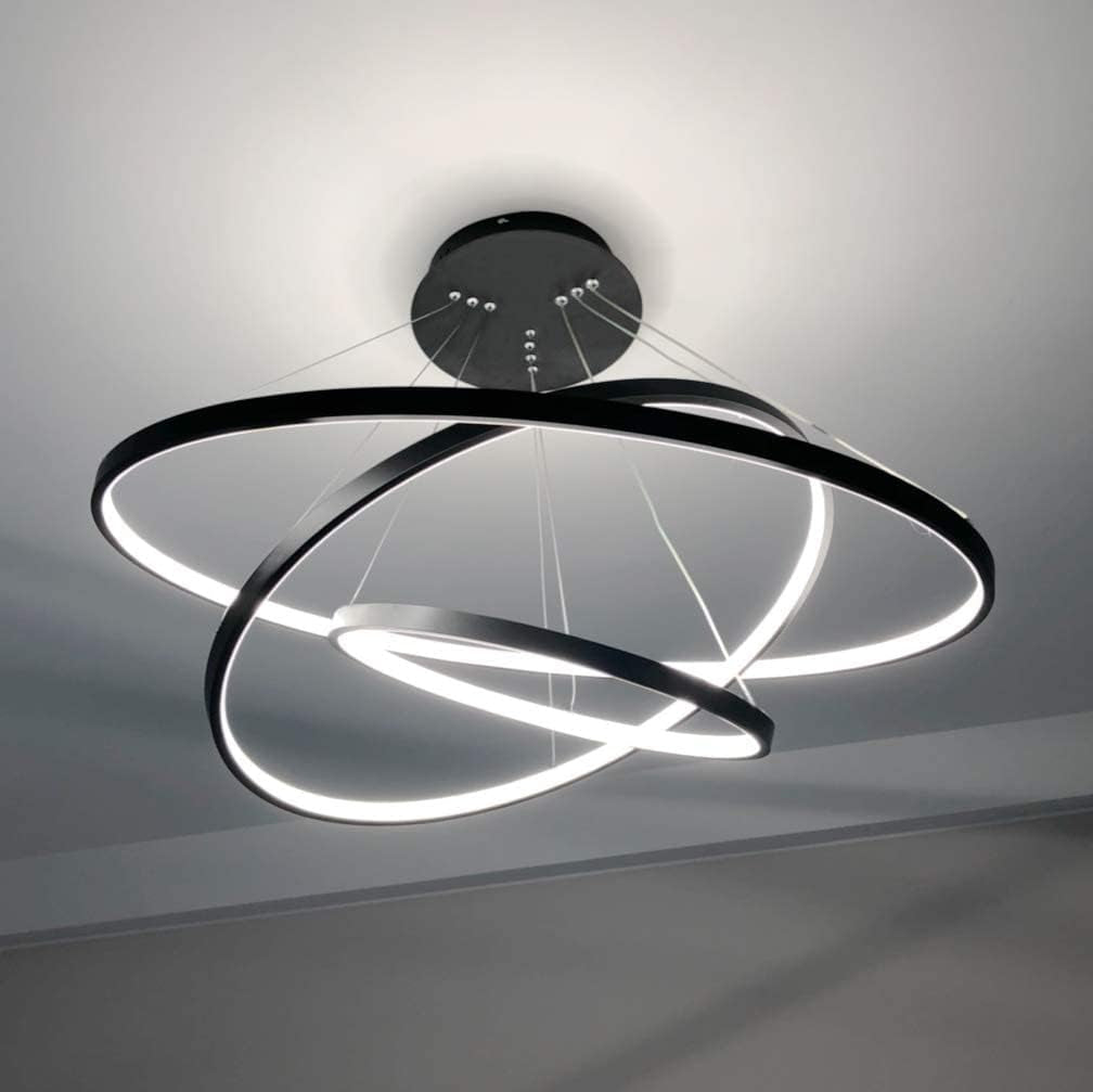 Modern LED Chandelier Lighting Dimmable Ceiling Dining Room Chandeliers